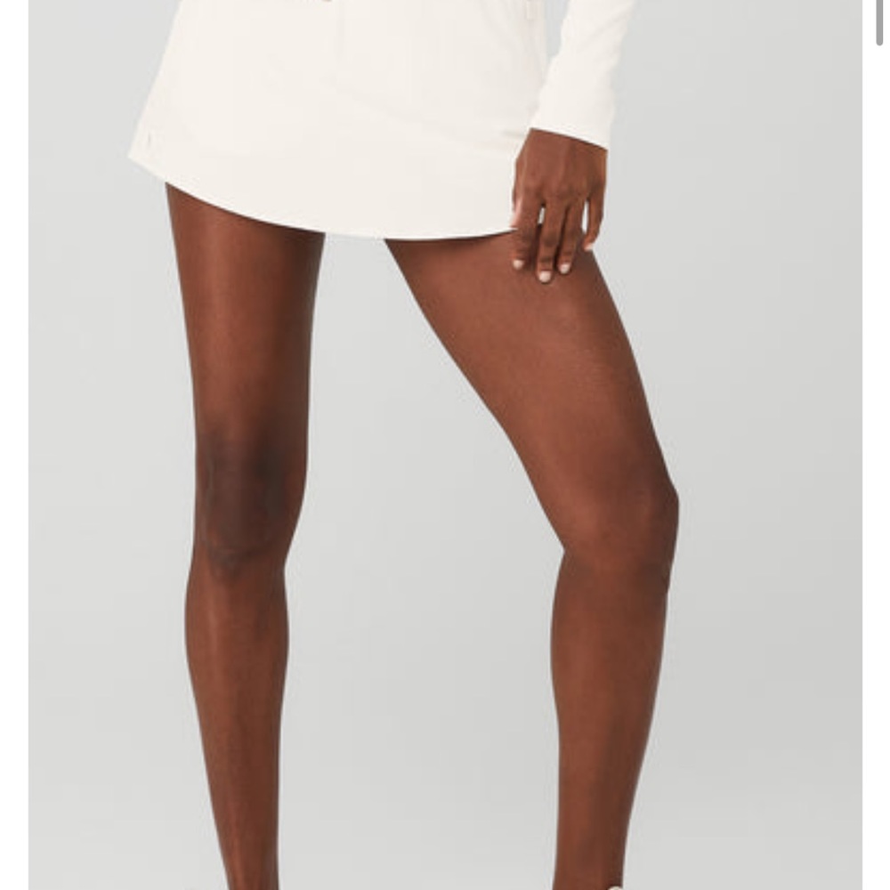 Alo high waist elevation mini skirt